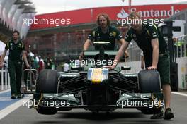 24.11.2011 Interlargos, Brazil,  Team Lotus  - Formula 1 World Championship, Rd 19, Brazilian Grand Prix, Thursday