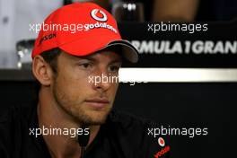 24.11.2011 Interlargos, Brazil,  Jenson Button (GBR), McLaren Mercedes  - Formula 1 World Championship, Rd 19, Brazilian Grand Prix, Thursday Press Conference