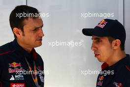 24.11.2011 Interlargos, Brazil,  Sebastien Buemi (SUI), Scuderia Toro Rosso  - Formula 1 World Championship, Rd 19, Brazilian Grand Prix, Thursday