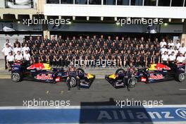 24.11.2011 Interlargos, Brazil,  Red Bull Racing team picture - Formula 1 World Championship, Rd 19, Brazilian Grand Prix, Thursday
