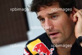 24.11.2011 Sao Paulo, Brazil, Mark Webber (AUS), Red Bull Racing  - Formula 1 World Championship, Rd 19, Brazilian Grand Prix, Thursday