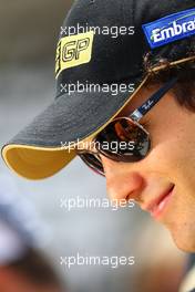 24.11.2011 Interlargos, Brazil,  Bruno Senna (BRE), Renault F1 Team  - Formula 1 World Championship, Rd 19, Brazilian Grand Prix, Thursday