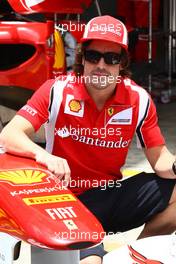 24.11.2011 Sao Paulo, Brazil, Fernando Alonso (ESP), Scuderia Ferrari  - Formula 1 World Championship, Rd 19, Brazilian Grand Prix, Thursday