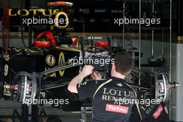 24.11.2011 Interlargos, Brazil,  Lotus Renault GP  - Formula 1 World Championship, Rd 19, Brazilian Grand Prix, Thursday