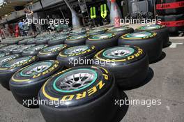 24.11.2011 Sao Paulo, Brazil, Pirelli tyres  - Formula 1 World Championship, Rd 19, Brazilian Grand Prix, Thursday