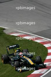 10.06.2011 Montreal, Canada,  Jarno Trulli (ITA), Team Lotus  - Formula 1 World Championship, Rd 07, Canadian Grand Prix, Friday Practice