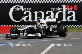 10.06.2011 Montreal, Canada,  Pastor Maldonado (VEN), AT&T Williams - Formula 1 World Championship, Rd 07, Canadian Grand Prix, Friday Practice