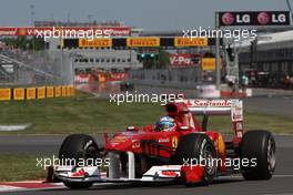 10.06.2011 Montreal, Canada,  Fernando Alonso (ESP), Scuderia Ferrari  - Formula 1 World Championship, Rd 07, Canadian Grand Prix, Friday Practice