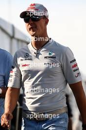 10.06.2011 Montreal, Canada,  Michael Schumacher (GER), Mercedes GP Petronas F1 Team - Formula 1 World Championship, Rd 07, Canadian Grand Prix, Friday