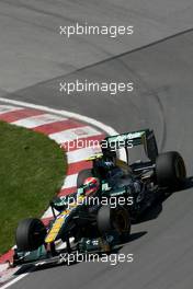 10.06.2011 Montreal, Canada,  Jarno Trulli (ITA), Team Lotus  - Formula 1 World Championship, Rd 07, Canadian Grand Prix, Friday Practice