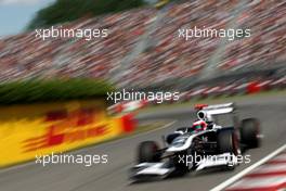 10.06.2011 Montreal, Canada,  Rubens Barrichello (BRA), Williams F1 Team  - Formula 1 World Championship, Rd 07, Canadian Grand Prix, Friday Practice