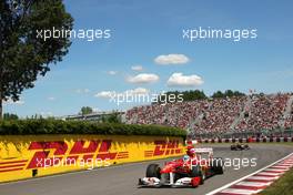 10.06.2011 Montreal, Canada,  Fernando Alonso (ESP), Scuderia Ferrari  - Formula 1 World Championship, Rd 07, Canadian Grand Prix, Friday Practice