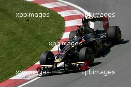 10.06.2011 Montreal, Canada,  Nick Heidfeld (GER), Lotus Renault F1 Team  - Formula 1 World Championship, Rd 07, Canadian Grand Prix, Friday Practice