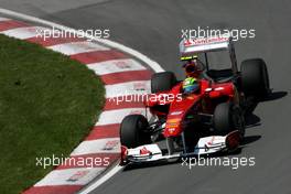 10.06.2011 Montreal, Canada,  Felipe Massa (BRA), Scuderia Ferrari  - Formula 1 World Championship, Rd 07, Canadian Grand Prix, Friday Practice