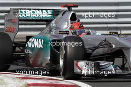 10.06.2011 Montreal, Canada, Micheal Schumacher (DEU) Mercedes GP Petronas F1 Team  - Formula 1 World Championship, Rd 7, Canadian Grand Prix, Friday Practice