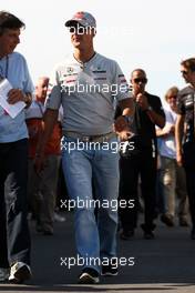 10.06.2011 Montreal, Canada,  Michael Schumacher (GER), Mercedes GP Petronas F1 Team - Formula 1 World Championship, Rd 07, Canadian Grand Prix, Friday
