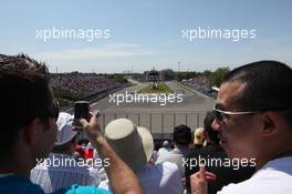 10.06.2011 Montreal, Canada, track atmosphere - Formula 1 World Championship, Rd 7, Canadian Grand Prix, Friday Practice