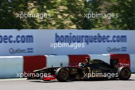 10.06.2011 Montreal, Canada,  Nick Heidfeld (GER), Lotus Renault GP - Formula 1 World Championship, Rd 07, Canadian Grand Prix, Friday Practice