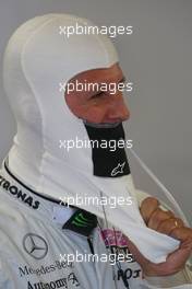 10.06.2011 Montreal, Canada,  Michael Schumacher (GER), Mercedes GP Petronas F1 Team - Formula 1 World Championship, Rd 07, Canadian Grand Prix, Friday Practice