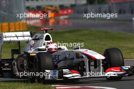 10.06.2011 Montreal, Canada,  Kamui Kobayashi (JAP), Sauber F1 Team  - Formula 1 World Championship, Rd 07, Canadian Grand Prix, Friday Practice