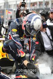 12.06.2011 Montreal, Canada,  Sebastian Vettel (GER), Red Bull Racing - Formula 1 World Championship, Rd 07, Canadian Grand Prix, Sunday Pre-Race Grid