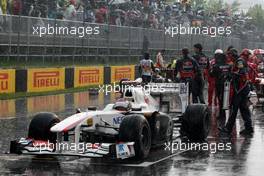 12.06.2011 Montreal, Canada,  Kamui Kobayashi (JAP), Sauber F1 Team  - Formula 1 World Championship, Rd 07, Canadian Grand Prix, Sunday Pre-Race Grid