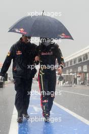 12.06.2011 Montreal, Canada,  Jaime Alguersuari (ESP), Scuderia Toro Rosso  - Formula 1 World Championship, Rd 07, Canadian Grand Prix, Sunday Pre-Race Grid