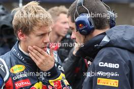 12.06.2011 Montreal, Canada,  Sebastian Vettel (GER), Red Bull Racing - Formula 1 World Championship, Rd 07, Canadian Grand Prix, Sunday Pre-Race Grid