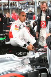 12.06.2011 Montreal, Canada,  Lewis Hamilton (GBR), McLaren Mercedes  - Formula 1 World Championship, Rd 07, Canadian Grand Prix, Sunday Pre-Race Grid