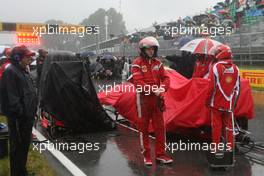 12.06.2011 Montreal, Canada,  Felipe Massa (BRA), Scuderia Ferrari  - Formula 1 World Championship, Rd 07, Canadian Grand Prix, Sunday Pre-Race Grid