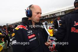 12.06.2011 Montreal, Canada,  Adrian Newey (GBR), Red Bull Racing, Technical Operations Director - Formula 1 World Championship, Rd 07, Canadian Grand Prix, Sunday Pre-Race Grid