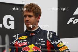 12.06.2011 Montreal, Canada,  Sebastian Vettel (GER), Red Bull Racing - Formula 1 World Championship, Rd 07, Canadian Grand Prix, Sunday Podium