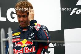 12.06.2011 Montreal, Canada,  Sebastian Vettel (GER), Red Bull Racing - Formula 1 World Championship, Rd 07, Canadian Grand Prix, Sunday Podium