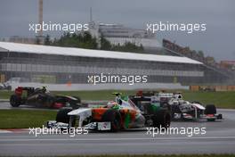 12.06.2011 Montreal, Canada,  Paul di Resta (GBR), Force India F1 Team - Formula 1 World Championship, Rd 07, Canadian Grand Prix, Sunday Race