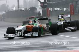12.06.2011 Montreal, Canada,  Adrian Sutil (GER), Force India  - Formula 1 World Championship, Rd 07, Canadian Grand Prix, Sunday Race