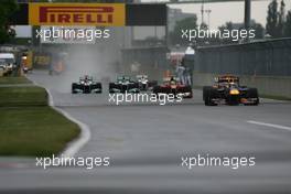 12.06.2011 Montreal, Canada,  Sebastian Vettel (GER), Red Bull Racing  - Formula 1 World Championship, Rd 07, Canadian Grand Prix, Sunday Race