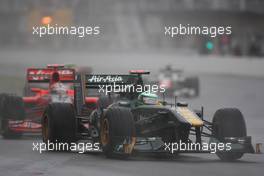 12.06.2011 Montreal, Canada,  Heikki Kovalainen (FIN), Team Lotus - Formula 1 World Championship, Rd 07, Canadian Grand Prix, Sunday Race