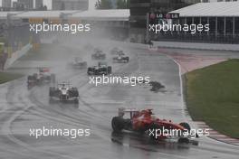 12.06.2011 Montreal, Canada,  Fernando Alonso (ESP), Scuderia Ferrari - Formula 1 World Championship, Rd 07, Canadian Grand Prix, Sunday Race