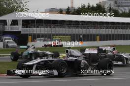 12.06.2011 Montreal, Canada,  Pastor Maldonado (VEN), AT&T Williams - Formula 1 World Championship, Rd 07, Canadian Grand Prix, Sunday Race