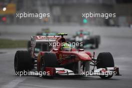 12.06.2011 Montreal, Canada,  Felipe Massa (BRA), Scuderia Ferrari - Formula 1 World Championship, Rd 07, Canadian Grand Prix, Sunday Race