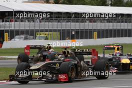 12.06.2011 Montreal, Canada,  Nick Heidfeld (GER), Lotus Renault GP - Formula 1 World Championship, Rd 07, Canadian Grand Prix, Sunday Race