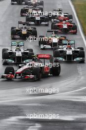 12.06.2011 Montreal, Canada, Jenson Button  (GBR) Vodafone McLaren Mercedes - Formula 1 World Championship, Rd 7, Canadian Grand Prix, Sunday Race