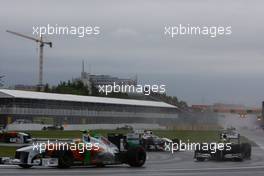 12.06.2011 Montreal, Canada,  Paul di Resta (GBR), Force India F1 Team - Formula 1 World Championship, Rd 07, Canadian Grand Prix, Sunday Race