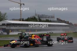 12.06.2011 Montreal, Canada,  Mark Webber (AUS), Red Bull Racing - Formula 1 World Championship, Rd 07, Canadian Grand Prix, Sunday Race