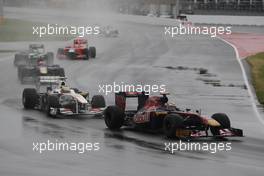 12.06.2011 Montreal, Canada,  Sébastien Buemi (SUI), Scuderia Toro Rosso - Formula 1 World Championship, Rd 07, Canadian Grand Prix, Sunday Race
