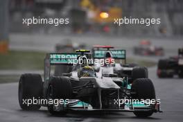 12.06.2011 Montreal, Canada,  Nico Rosberg (GER), Mercedes GP Petronas F1 Team - Formula 1 World Championship, Rd 07, Canadian Grand Prix, Sunday Race