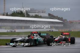 12.06.2011 Montreal, Canada,  Michael Schumacher (GER), Mercedes GP Petronas F1 Team - Formula 1 World Championship, Rd 07, Canadian Grand Prix, Sunday Race