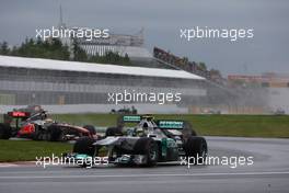 12.06.2011 Montreal, Canada,  Nico Rosberg (GER), Mercedes GP Petronas F1 Team - Formula 1 World Championship, Rd 07, Canadian Grand Prix, Sunday Race