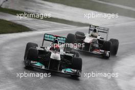 12.06.2011 Montreal, Canada,  Michael Schumacher (GER), Mercedes GP Petronas F1 Team - Formula 1 World Championship, Rd 07, Canadian Grand Prix, Sunday Race