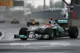 12.06.2011 Montreal, Canada,  Michael Schumacher (GER), Mercedes GP  - Formula 1 World Championship, Rd 07, Canadian Grand Prix, Sunday Race
